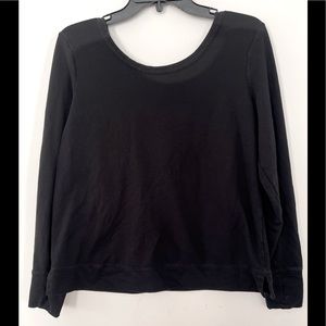 Zara basic long sleeve shirt for women size XL color black